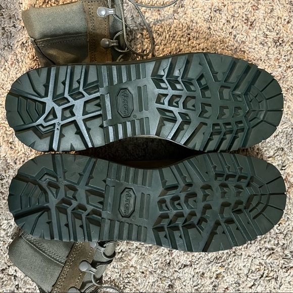 Belleville 600 Sage Green Combat Boots Size 6 - Picture 8 of 14